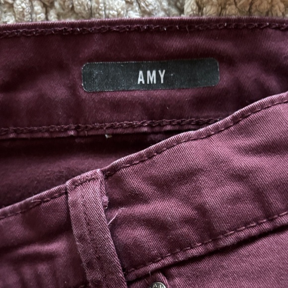 Bandolino Burgundy Pants 18 - Picture 3 of 5